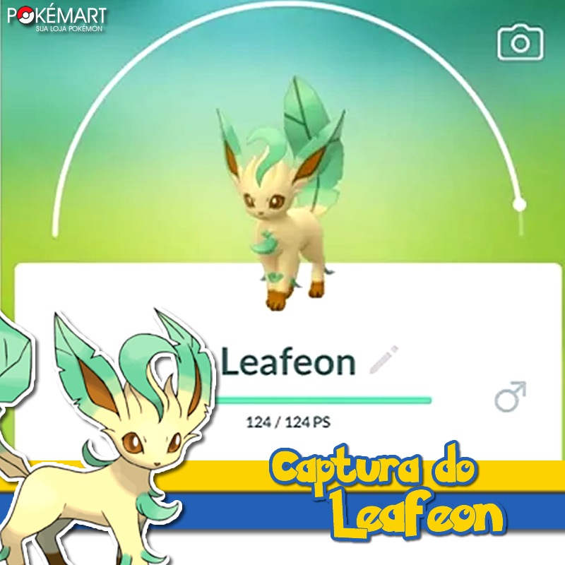 COMO EVOLUIR LEAFEON NO POKÉMON GO #shorts 