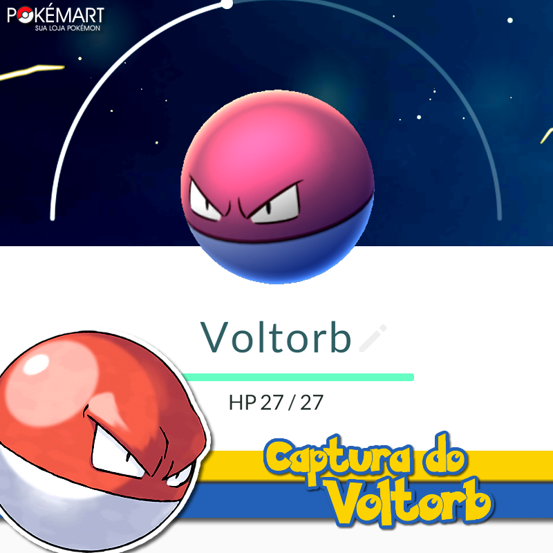 ◓ Pokémon GO: Voltorb é o Pokémon destaque do 'Hora de Holofote' de 22 de  fevereiro 2022, confira os detalhes