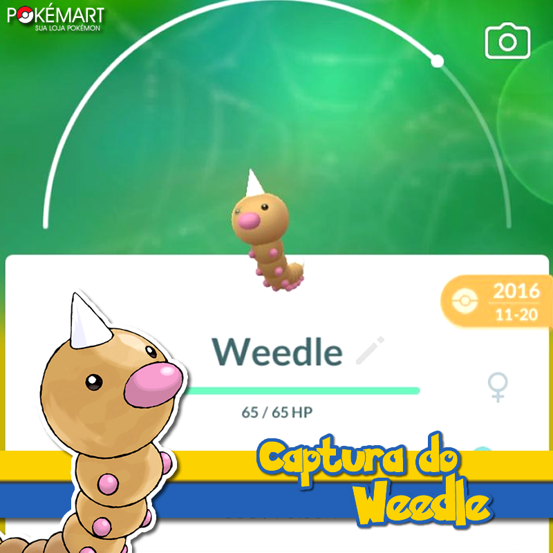 Weedle Pokémon Go Pokémart