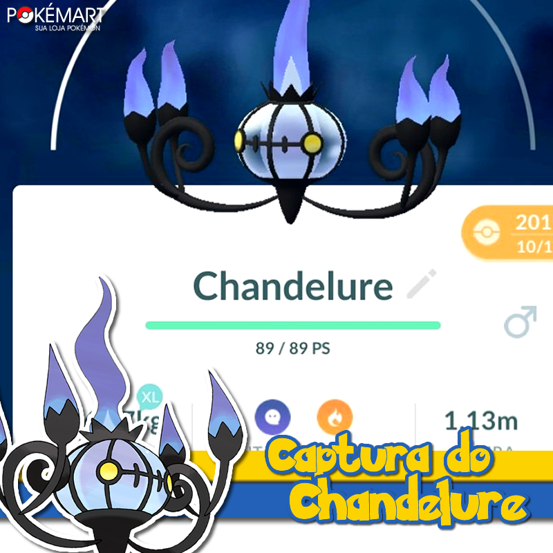 Pokémon Go News BR - OS DEZ MELHORES POKÉMON DE UNOVA! ☯️ #8 Chandelure  Chandelure recebeu os melhores movimentos que poderia aprender, tanto como  atacante do tipo Fogo quanto de Fantasma. Como