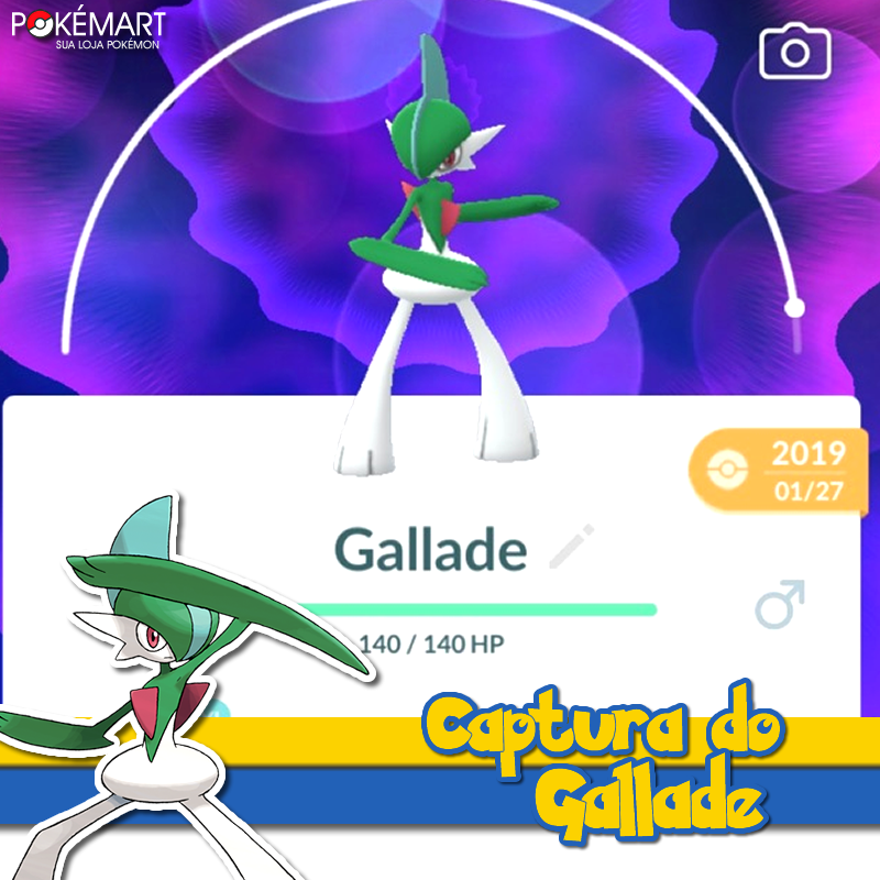 Como conseguir Gallade e Gardevoir em Pokémon GO