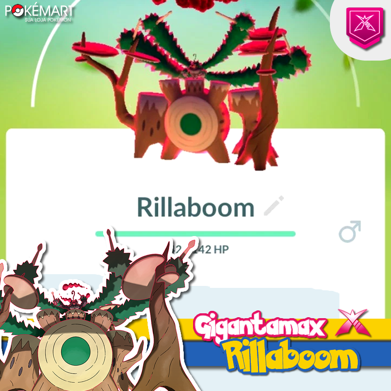Pokemon Go Rillabloom Rillaboom (Gigamax) - Pokémon GO - PokéMart